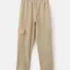 Pantaloni jogging cargo con coulisse Pantaloni jogging cargo con coulisse