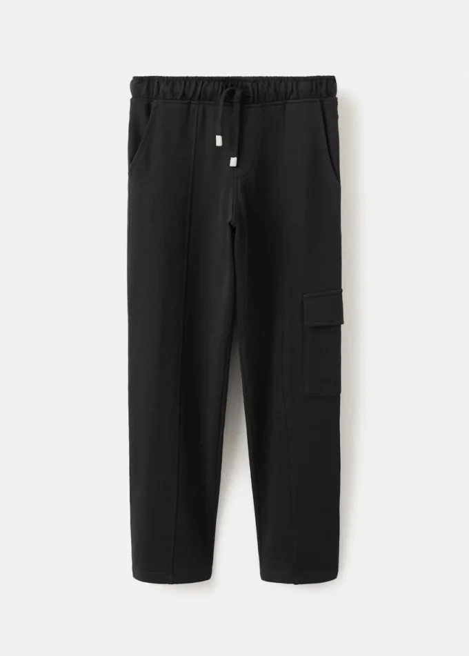 Pantaloni jogging cargo in cotone Pantaloni jogging cargo in cotone