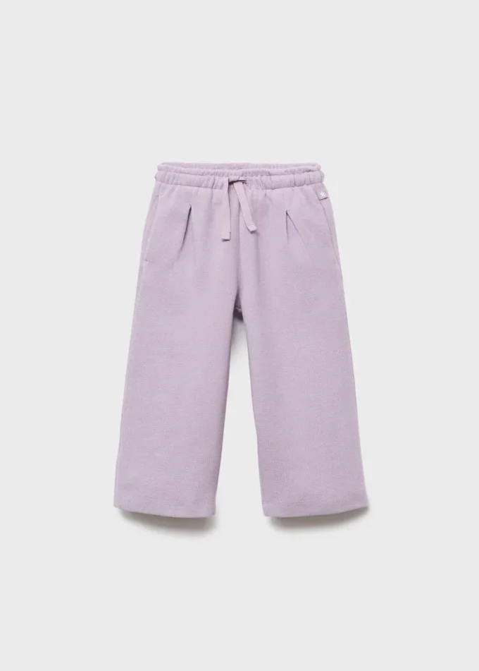 Pantaloni jogging in cotone con coulisse