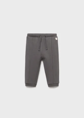 Pantaloni jogging in cotone con coulisse