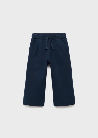 Pantaloni jogging in cotone con coulisse