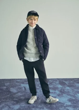 Pantaloni jogging in cotone con coulisse Pantaloni jogging in cotone con coulisse