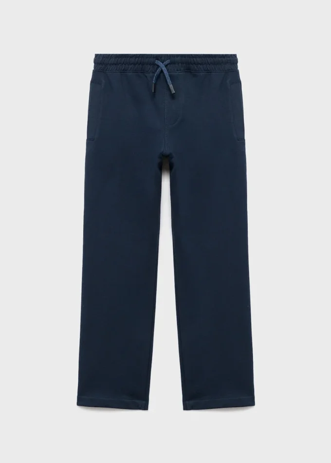 Pantaloni jogging in cotone con coulisse Pantaloni jogging in cotone con coulisse