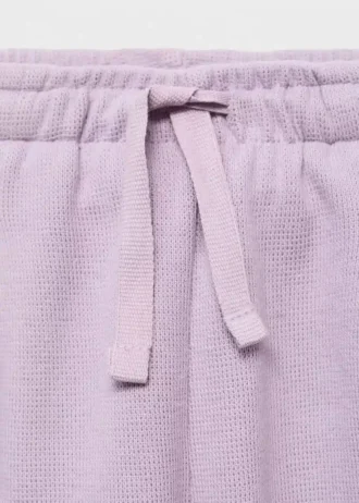 Pantaloni jogging in cotone con coulisse