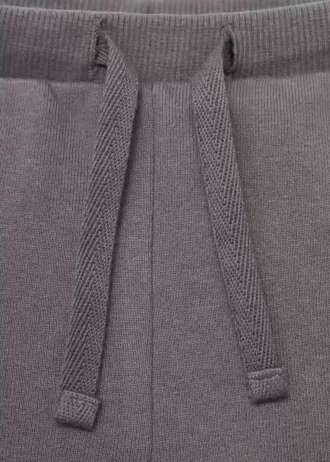 Pantaloni jogging in cotone con coulisse