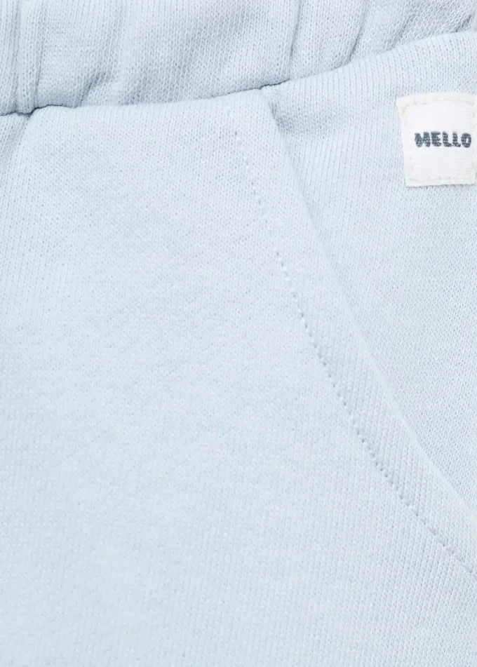 Pantaloni jogging in cotone con coulisse