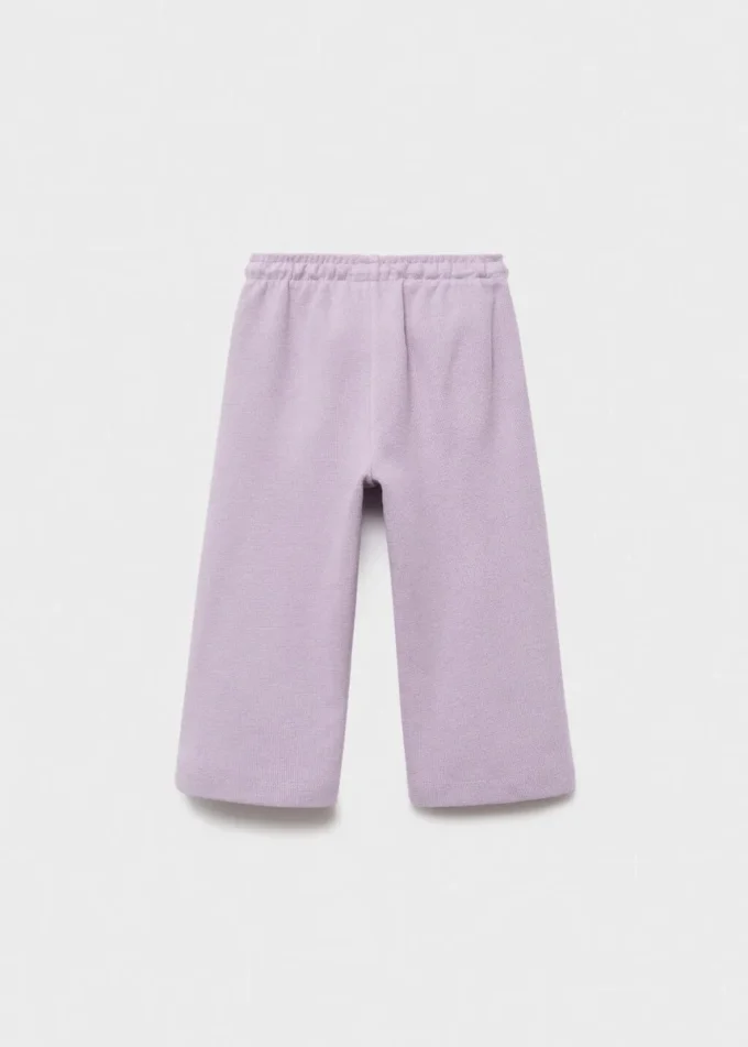 Pantaloni jogging in cotone con coulisse