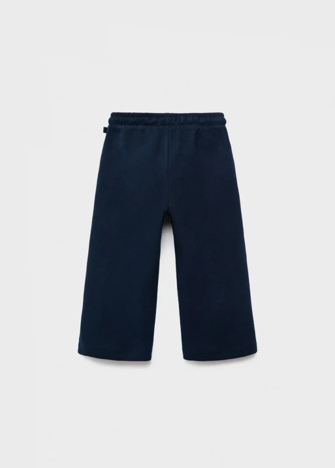 Pantaloni jogging in cotone con coulisse