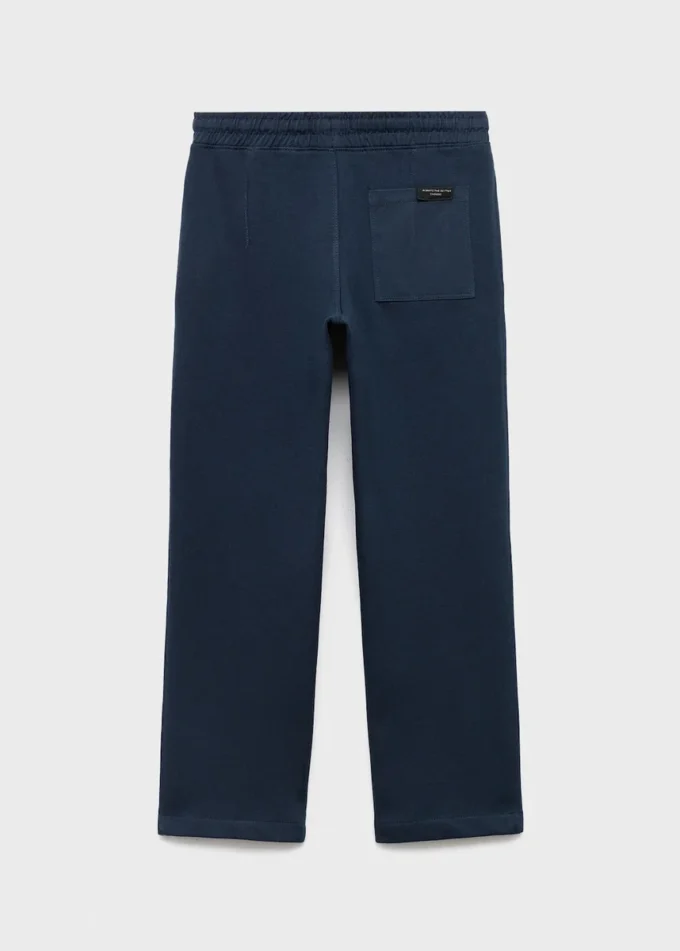 Pantaloni jogging in cotone con coulisse Pantaloni jogging in cotone con coulisse