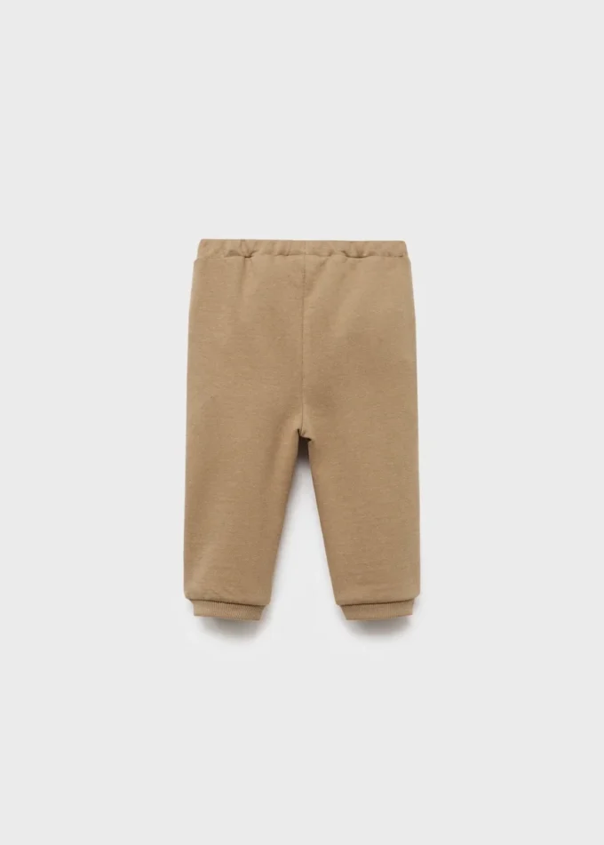 Pantaloni jogging in cotone con coulisse Pantaloni jogging in cotone con coulisse