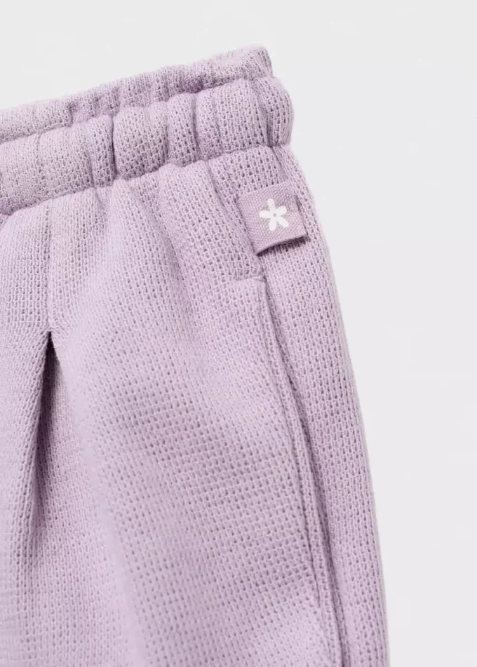 Pantaloni jogging in cotone con coulisse