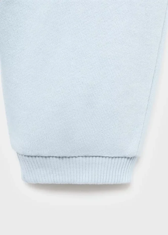 Pantaloni jogging in cotone con coulisse