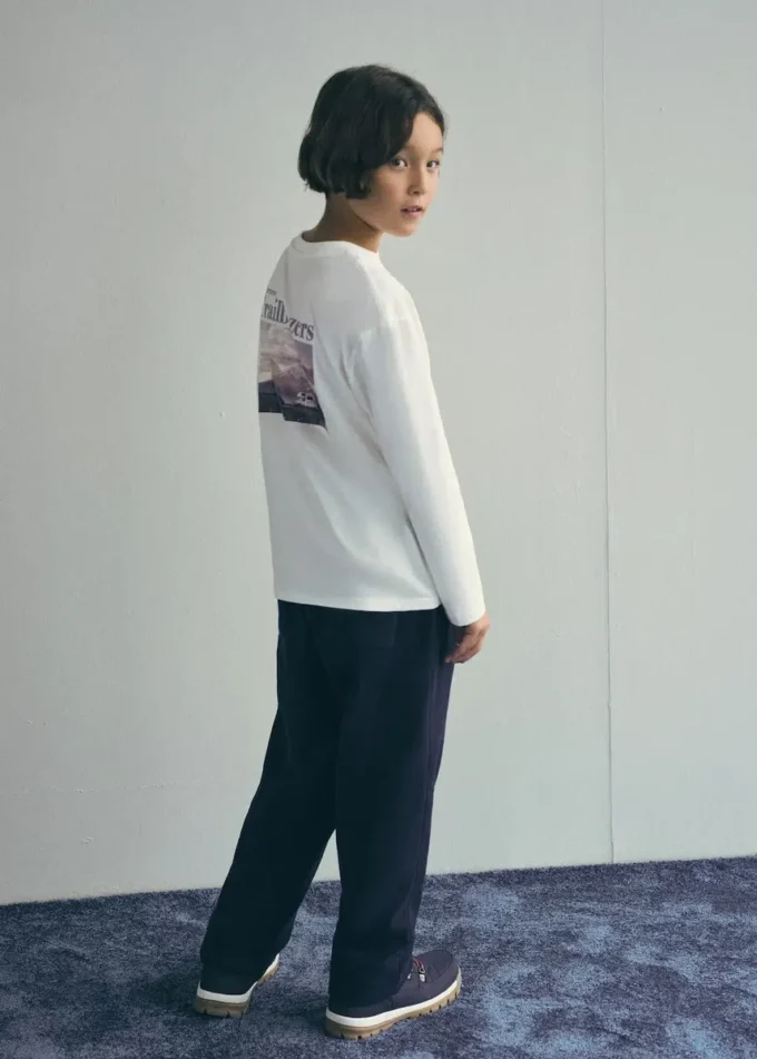 T-shirt in misto cotone stampato T-shirt in misto cotone stampato