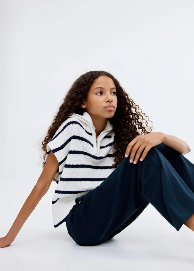 Pantaloni jogging in cotone con elastico in vita Pantaloni jogging in cotone con elastico in vita