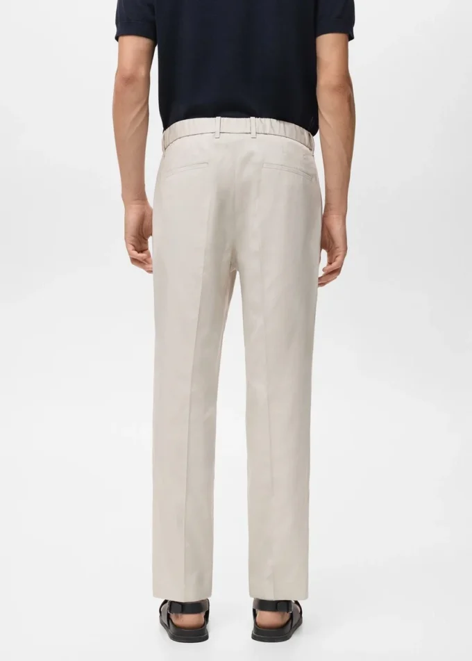 Pantaloni jogging in cotone e lyocell