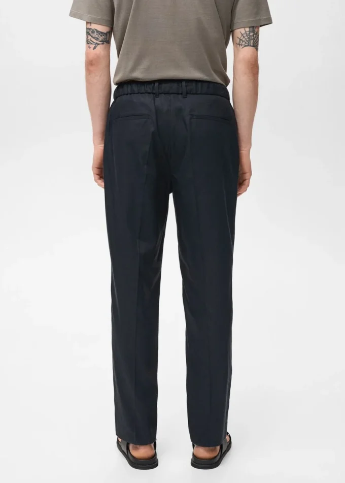 Pantaloni jogging in cotone e lyocell Pantaloni jogging in cotone e lyocell