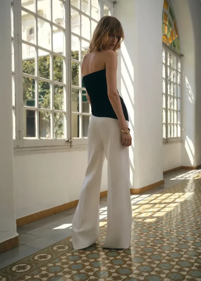 Pantaloni lunghi svasati Pantaloni lunghi svasati