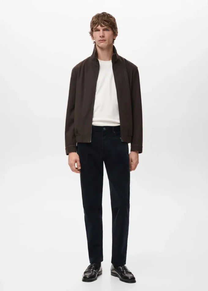 Pantaloni regular fit in velluto a coste Pantaloni regular fit in velluto a coste