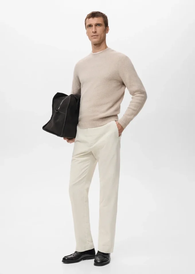 Pantaloni regular fit in velluto a coste Pantaloni regular fit in velluto a coste