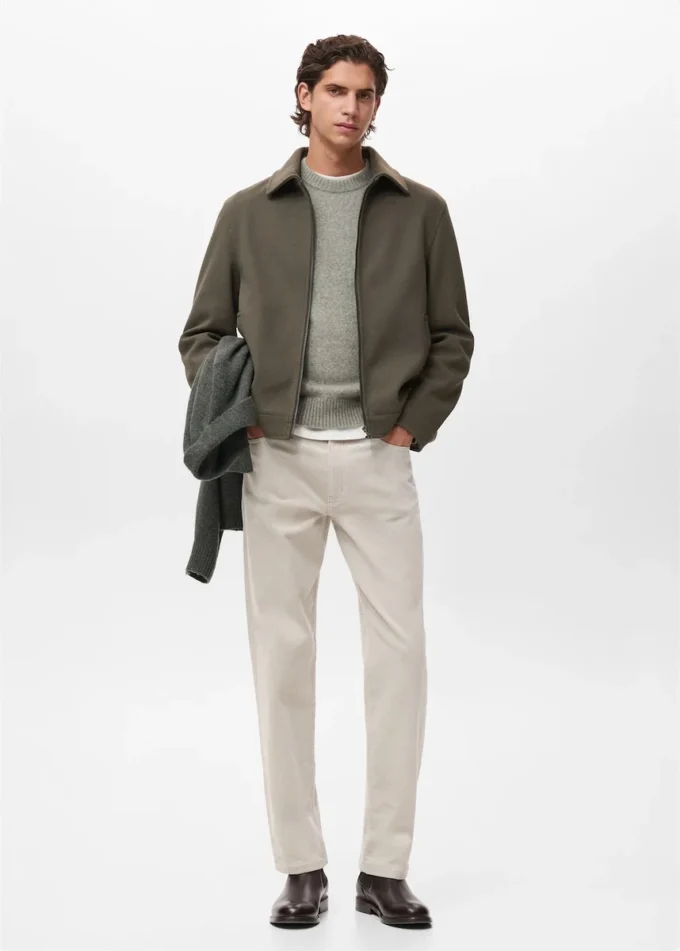 Pantaloni regular fit in velluto a coste Pantaloni regular fit in velluto a coste