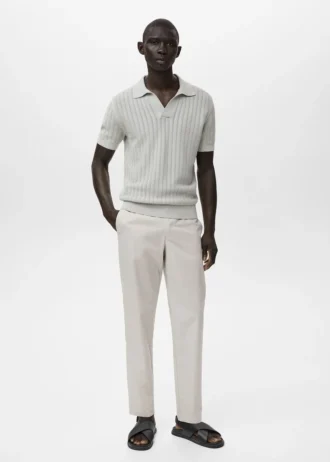 Pantaloni slim fit 100% cotone Pantaloni slim fit 100% cotone