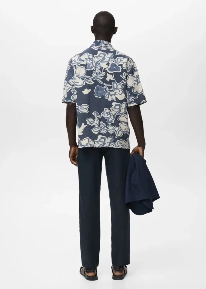 Pantaloni slim fit 100% lino Pantaloni slim fit 100% lino