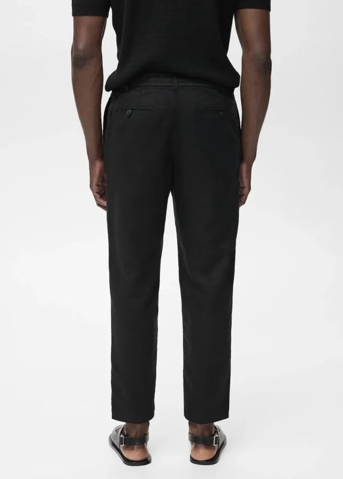 Pantaloni slim fit con coulisse Pantaloni slim fit con coulisse