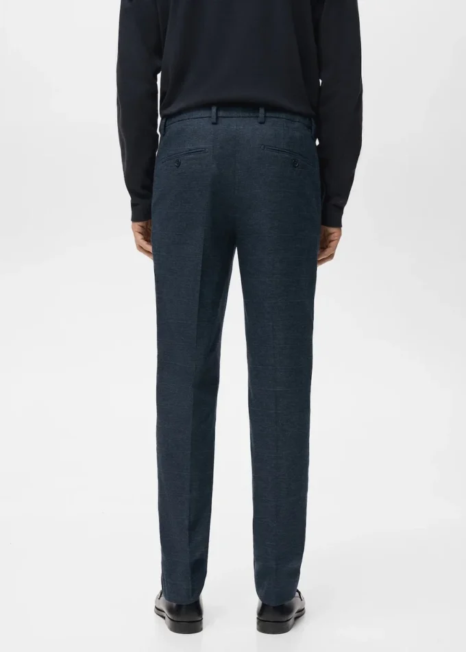 Pantaloni slim fit in flanella Pantaloni slim fit in flanella