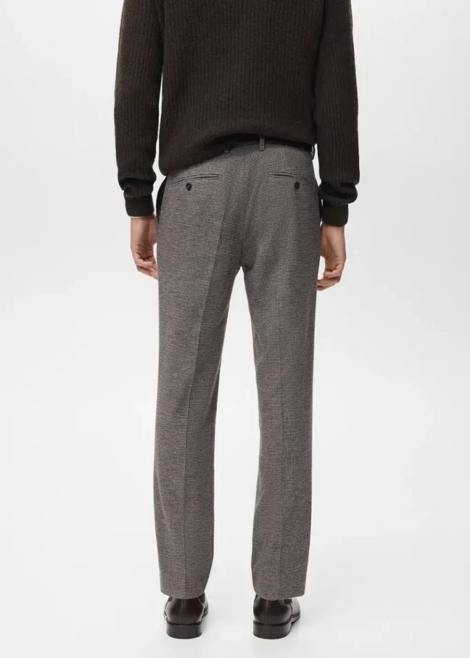 Pantaloni slim fit in flanella Pantaloni slim fit in flanella