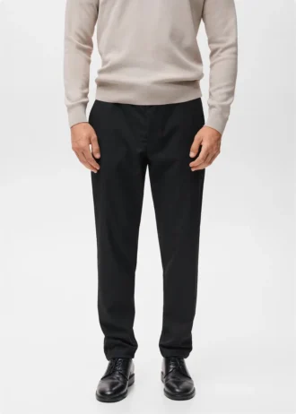 Pantaloni slim fit in flanella Thermolite®