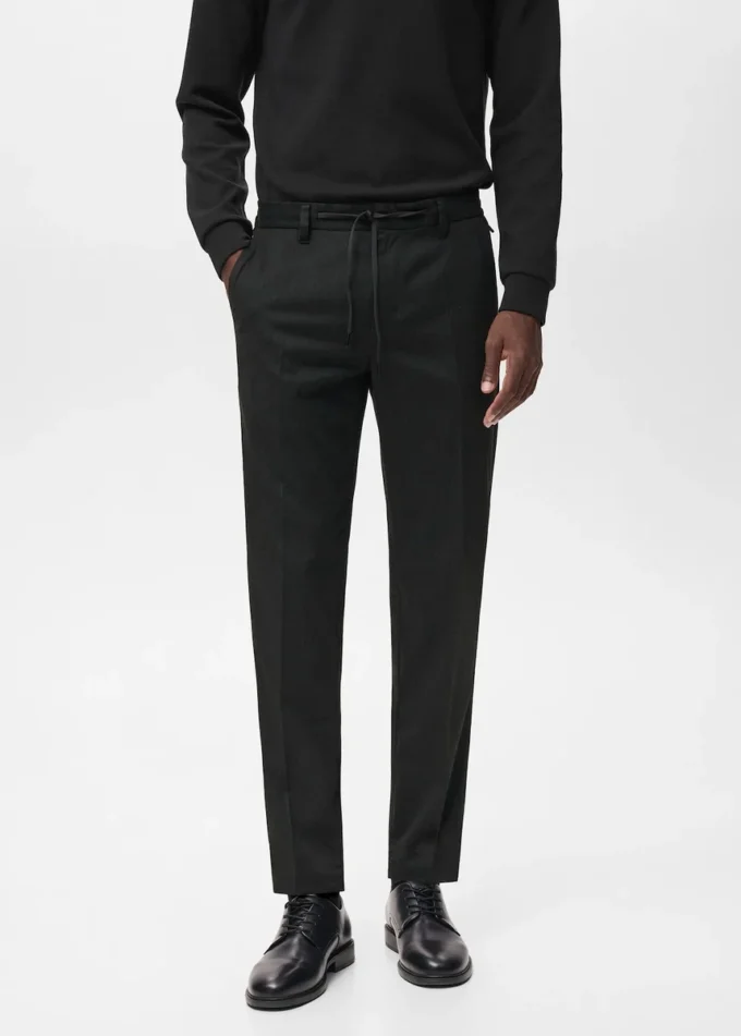 Pantaloni slim fit in flanella Thermolite® Pantaloni slim fit in flanella Thermolite®