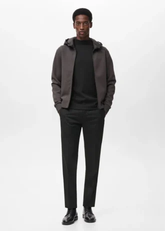 Pantaloni slim fit in flanella Thermolite®