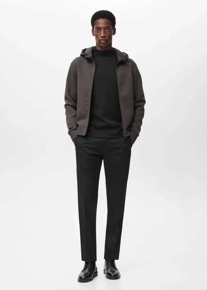 Pantaloni slim fit in flanella Thermolite® Pantaloni slim fit in flanella Thermolite®