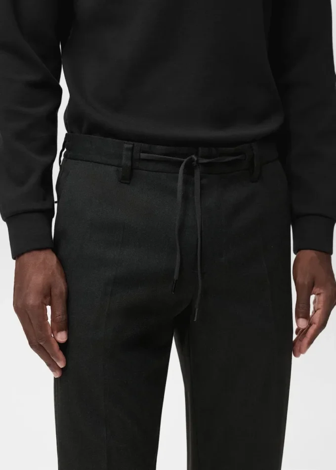 Pantaloni slim fit in flanella Thermolite® Pantaloni slim fit in flanella Thermolite®