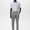Pantaloni slim fit in lino Pantaloni slim fit in lino