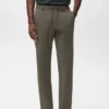 Pantaloni slim fit in tessuto elasticizzato con coulisse Pantaloni slim fit in tessuto elasticizzato con coulisse