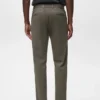 Pantaloni slim fit in tessuto elasticizzato con coulisse Pantaloni slim fit in tessuto elasticizzato con coulisse