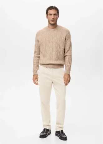 Pantaloni slim fit in velluto a coste Pantaloni slim fit in velluto a coste