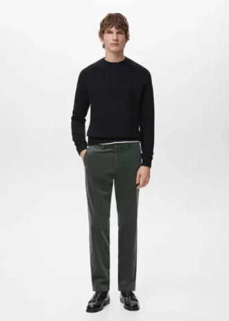 Pantaloni slim fit in velluto a coste Pantaloni slim fit in velluto a coste