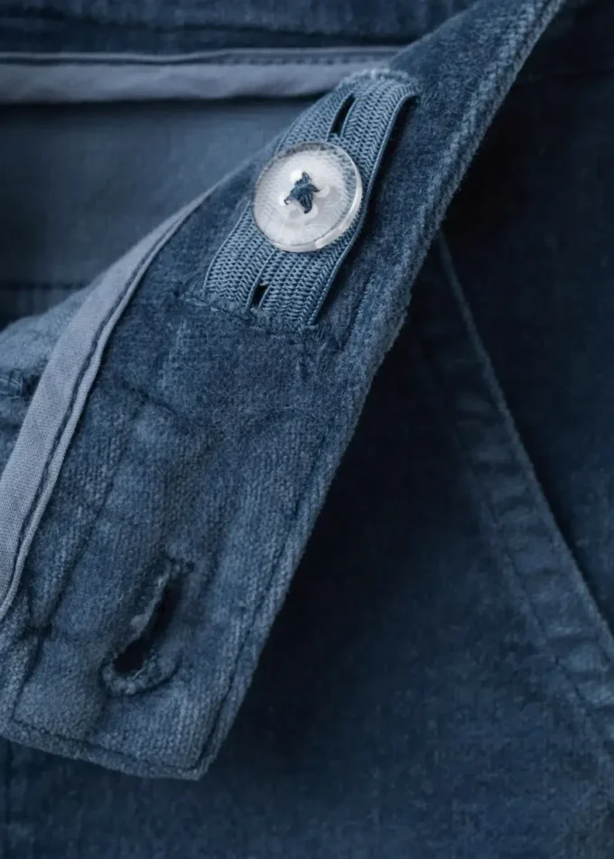 Pantaloni svasati in finto velluto Pantaloni svasati in finto velluto