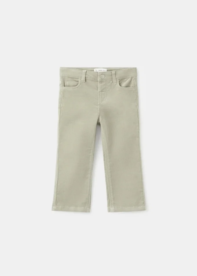 Pantaloni svasati in velluto a coste Pantaloni svasati in velluto a coste