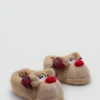 Pantofole con renna Pantofole con renna
