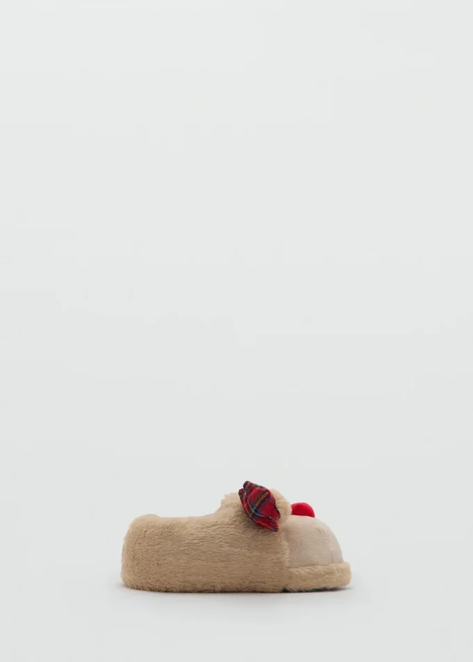 Pantofole con renna Pantofole con renna