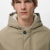 Parka trapuntato con cappuccio idrorepellente Parka trapuntato con cappuccio idrorepellente