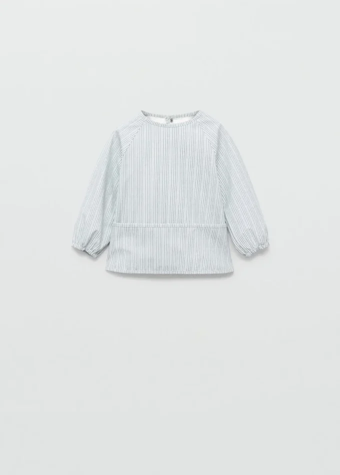 Pettorina a strisce bicolore Pettorina a strisce bicolore