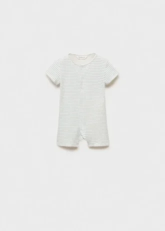 Pigiama a body a righe