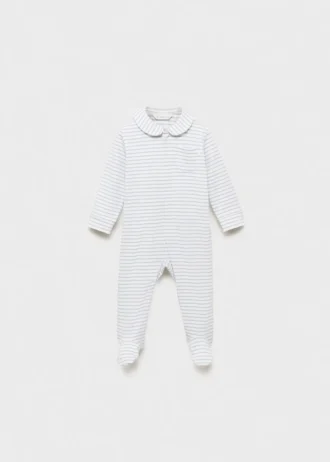 Pigiama a body a righe