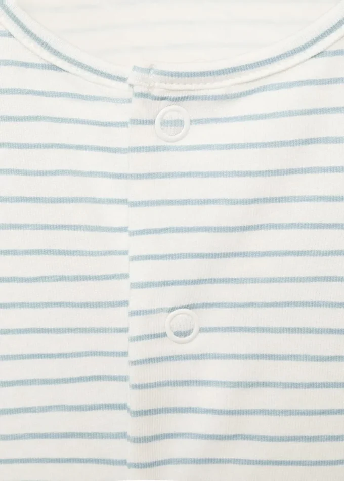 Pigiama a body a righe Pigiama a body a righe