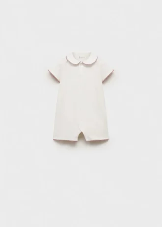 Pigiama con body e collo babydoll