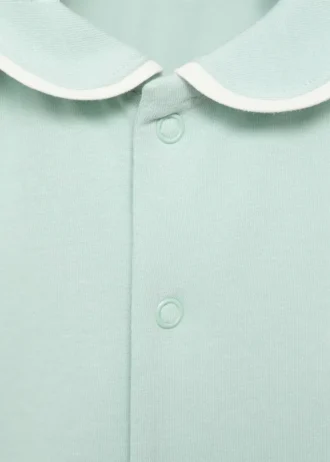 Pigiama con body e collo babydoll